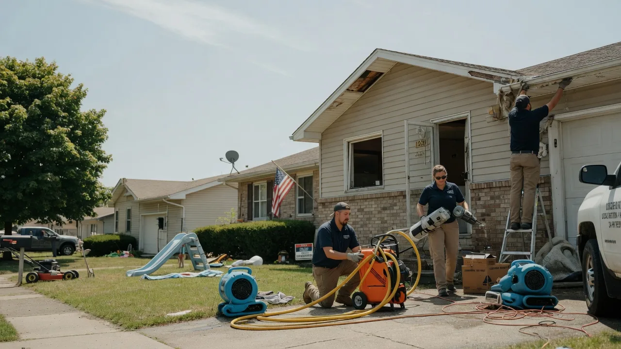Water Damage Restoration in Bascom, OH near me